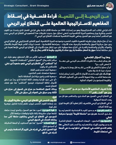 ‎⁨من الربحية إلى التنمية⁩
